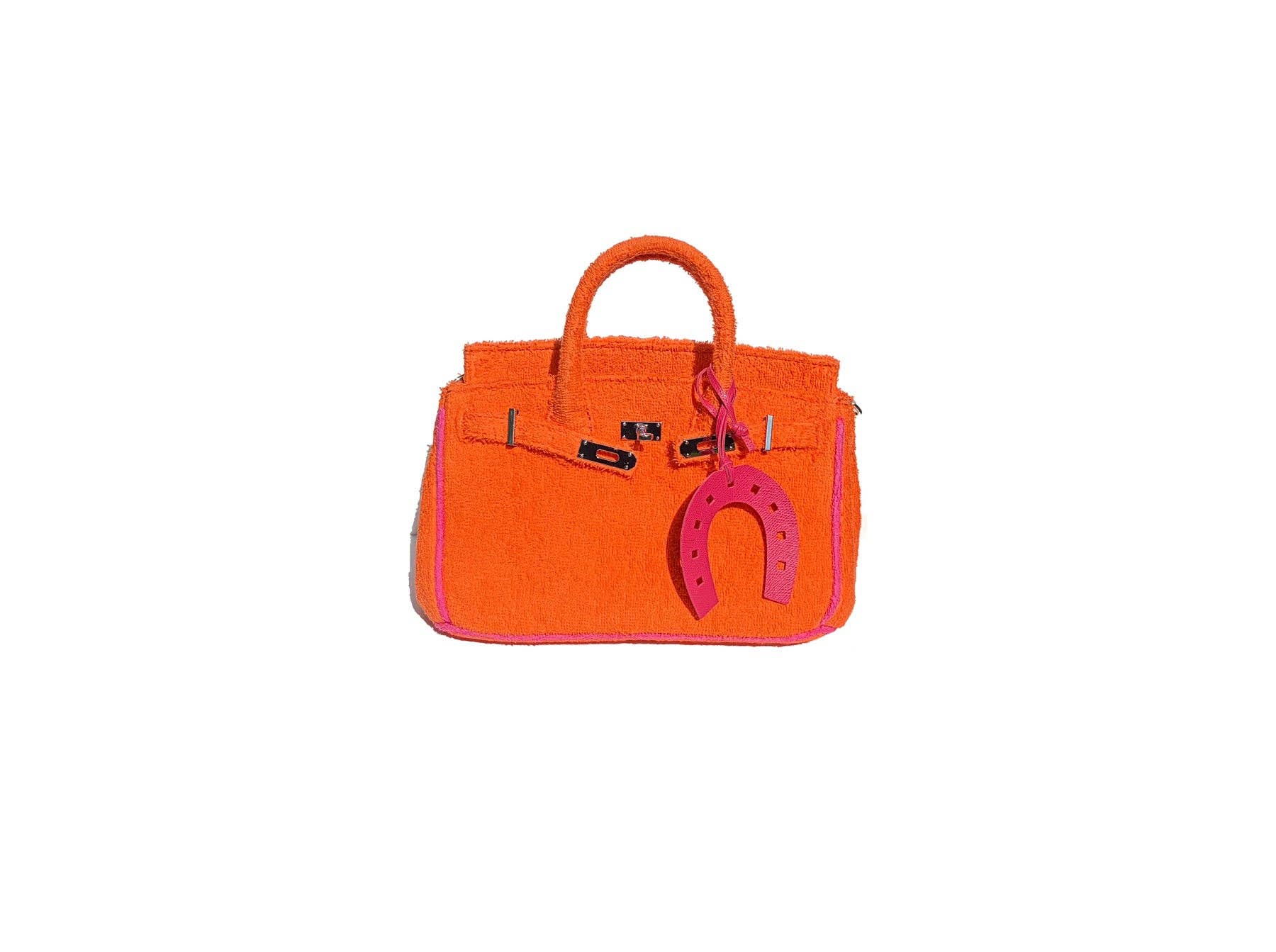 Terry Beach Tote Tangerine
