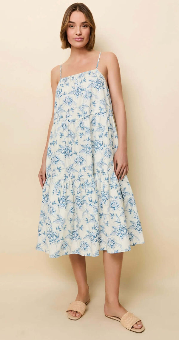 The Addison Dress French Toile SOLID&STRIPED