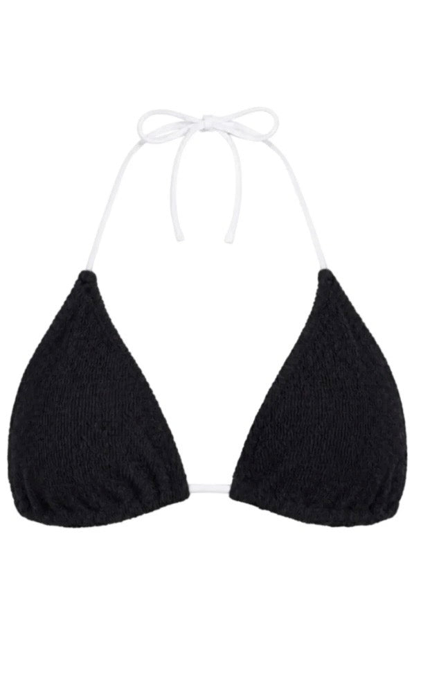 Jamaica B&amp;W Triangle Bikini LOVE&amp;BIKINIS