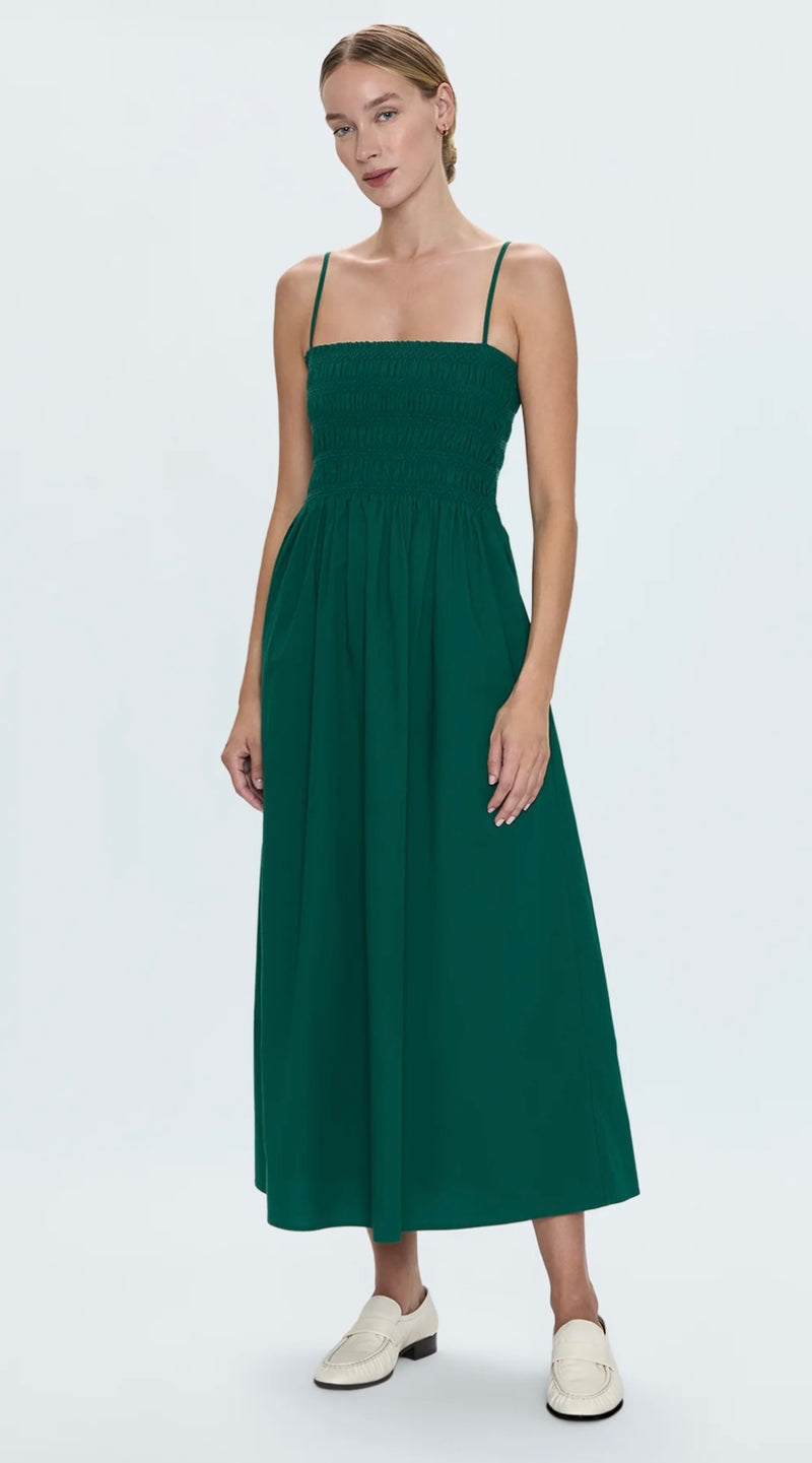 Bianca Emerald Dress PISTOLA DENIM