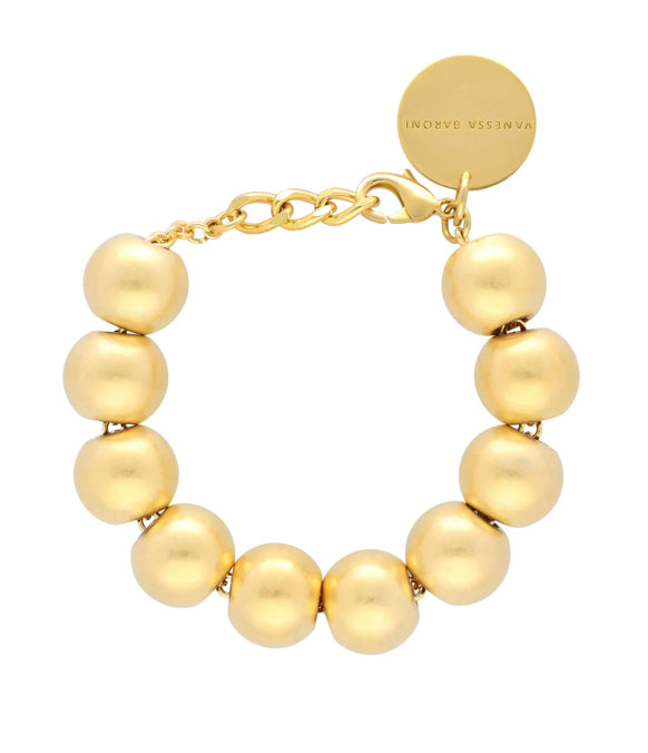 Beads Bracelet Vintage Gold VANESSA BARONI