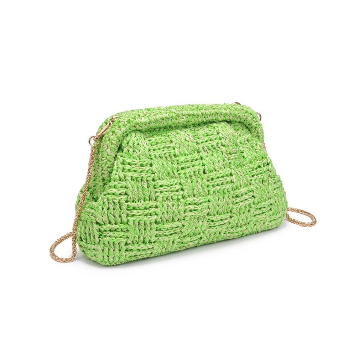 Lime Annie Clutch URBAN EXPRESSIONS