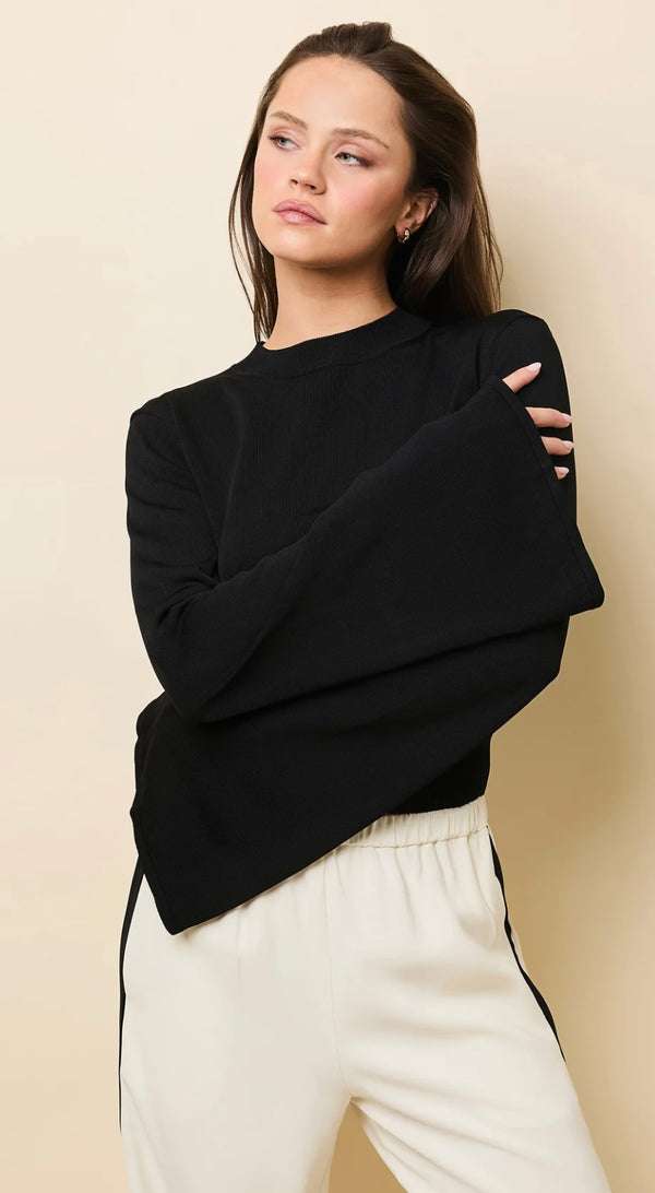 The Babetta Sweater Noir SOLID&STRIPED