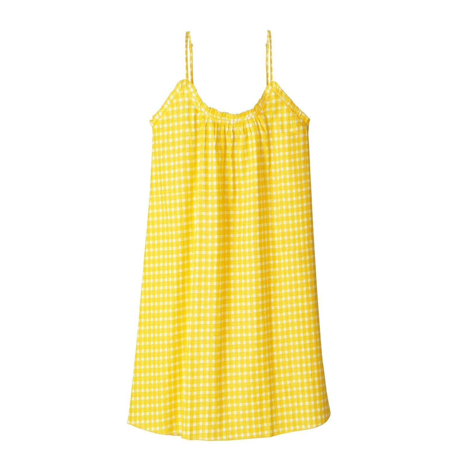 Hortense Dress Yellow Vichy GERMAINE DE PRES