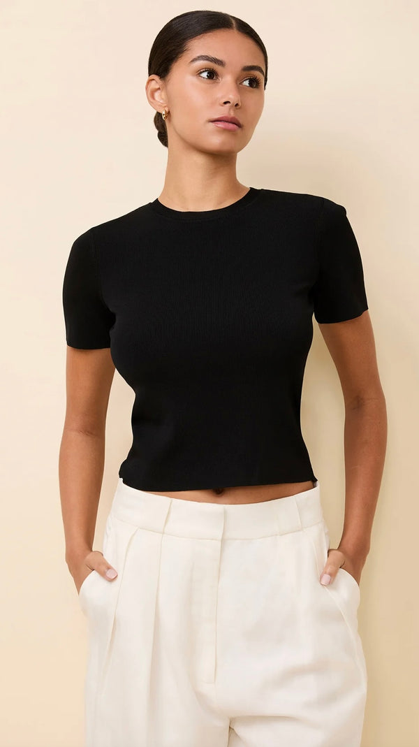 The Riada Top Noir SOLID&STRIPED