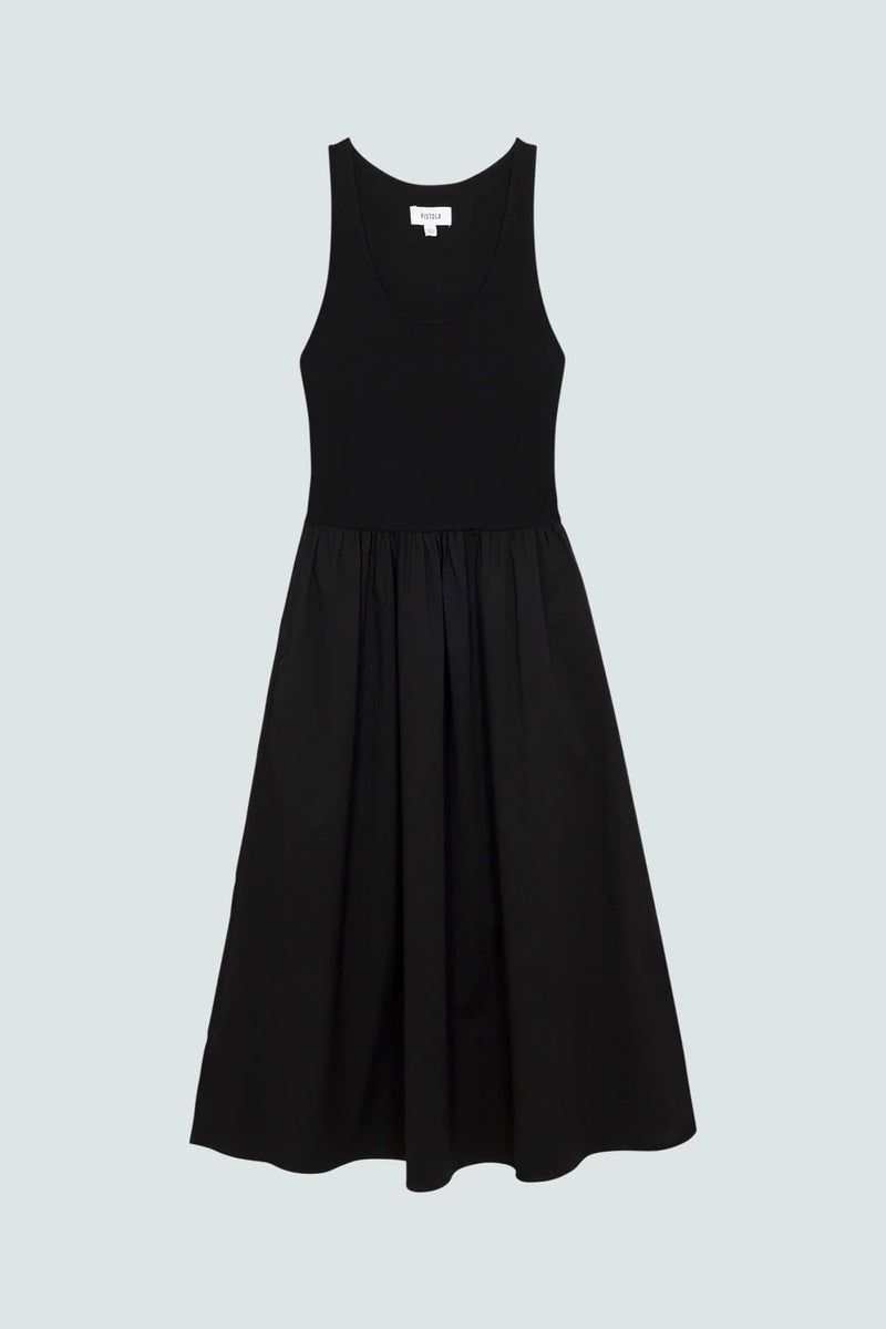 Faye Tank Dress - Noir PISTOLA