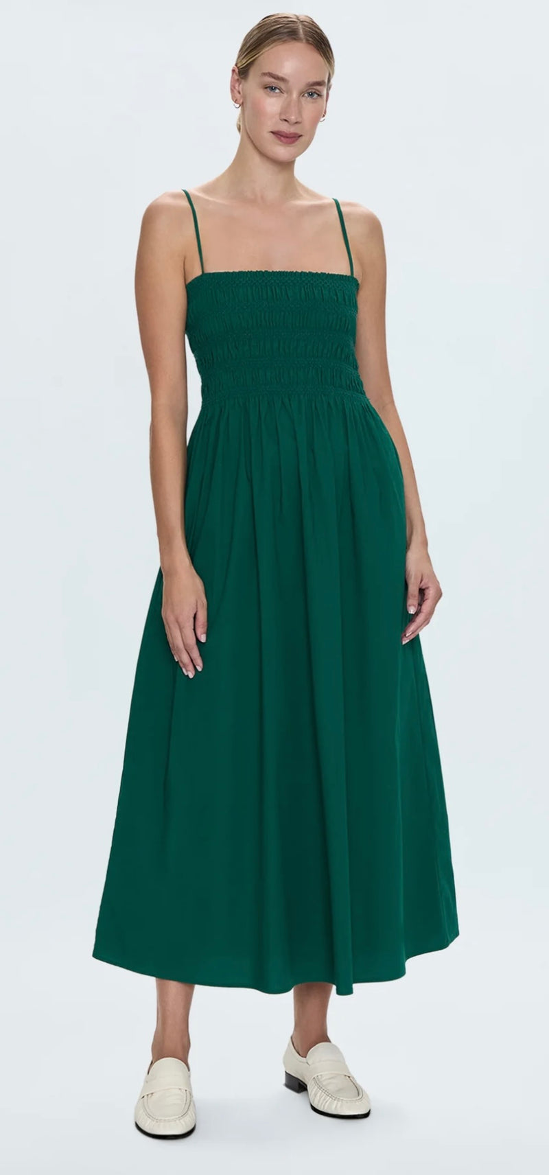 Bianca Emerald Dress PISTOLA DENIM