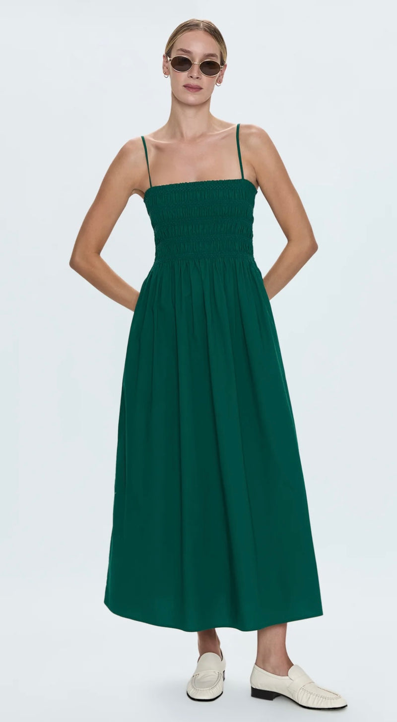 Bianca Emerald Dress PISTOLA DENIM
