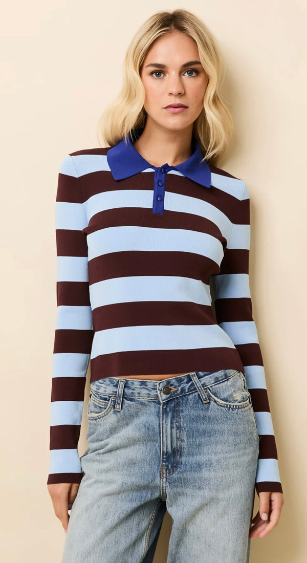 The Debra Twilight x Raisin Brown SOLID&STRIPED