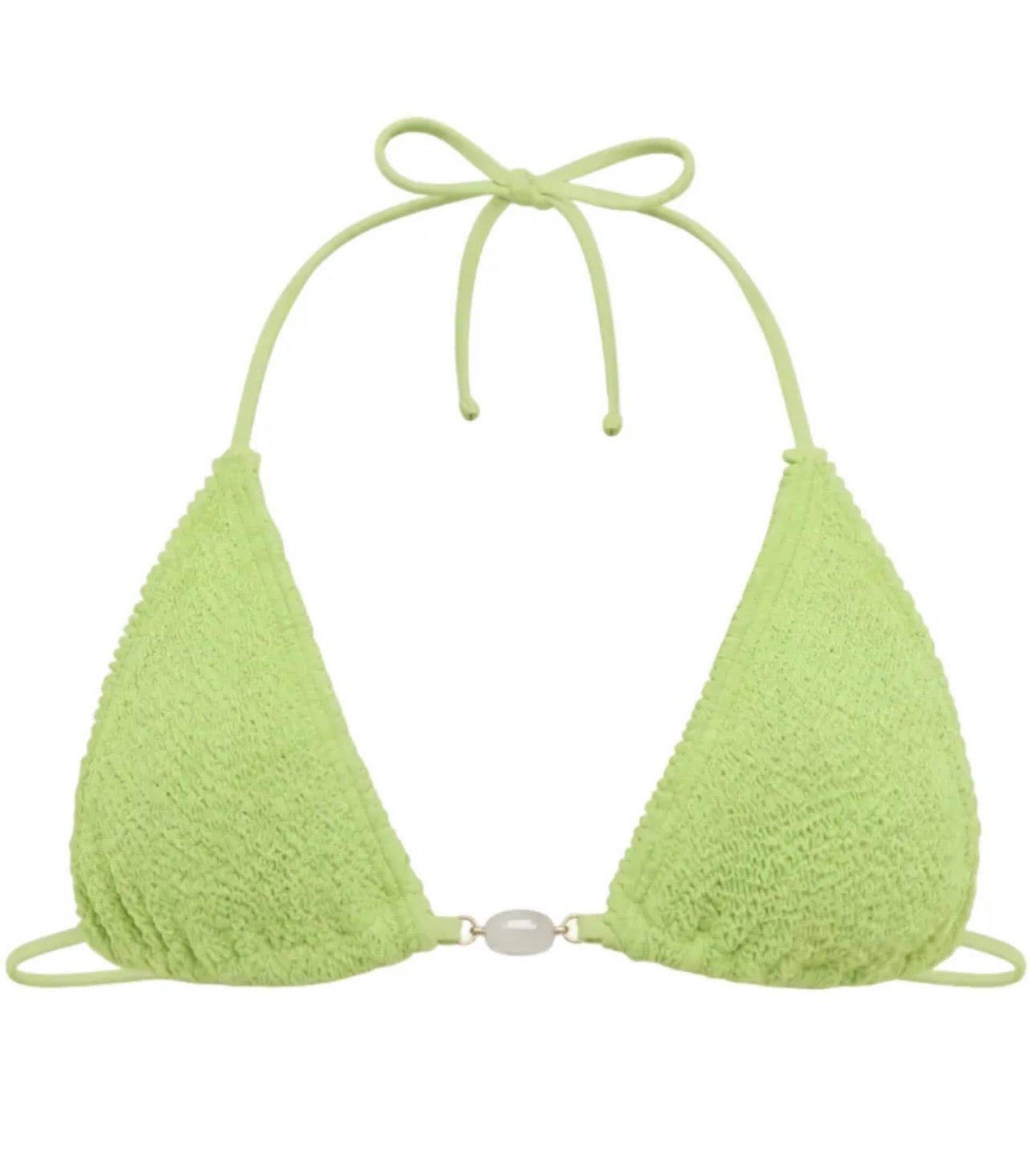 Alexandria Stone Triangle Bikini Key Lime