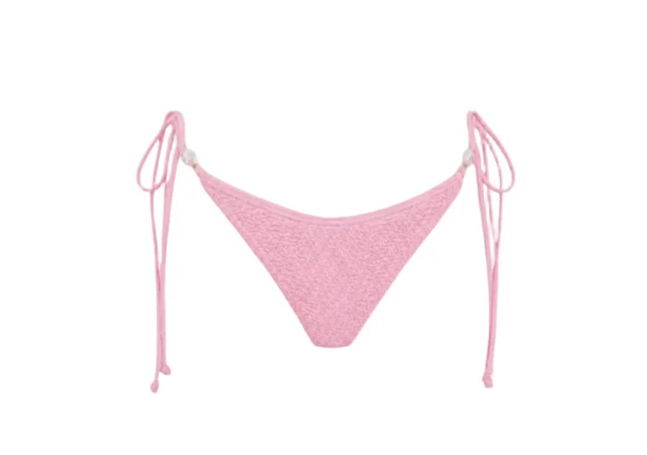 Alexandria Stone Triangle Bikini Baby Pink