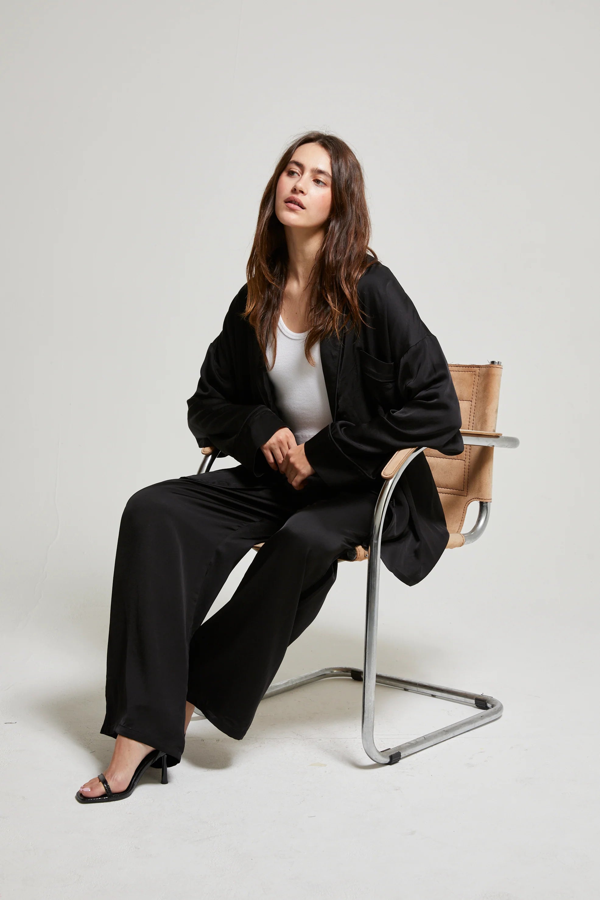 Tatum Tux Pants Noir ASHER THE LABEL