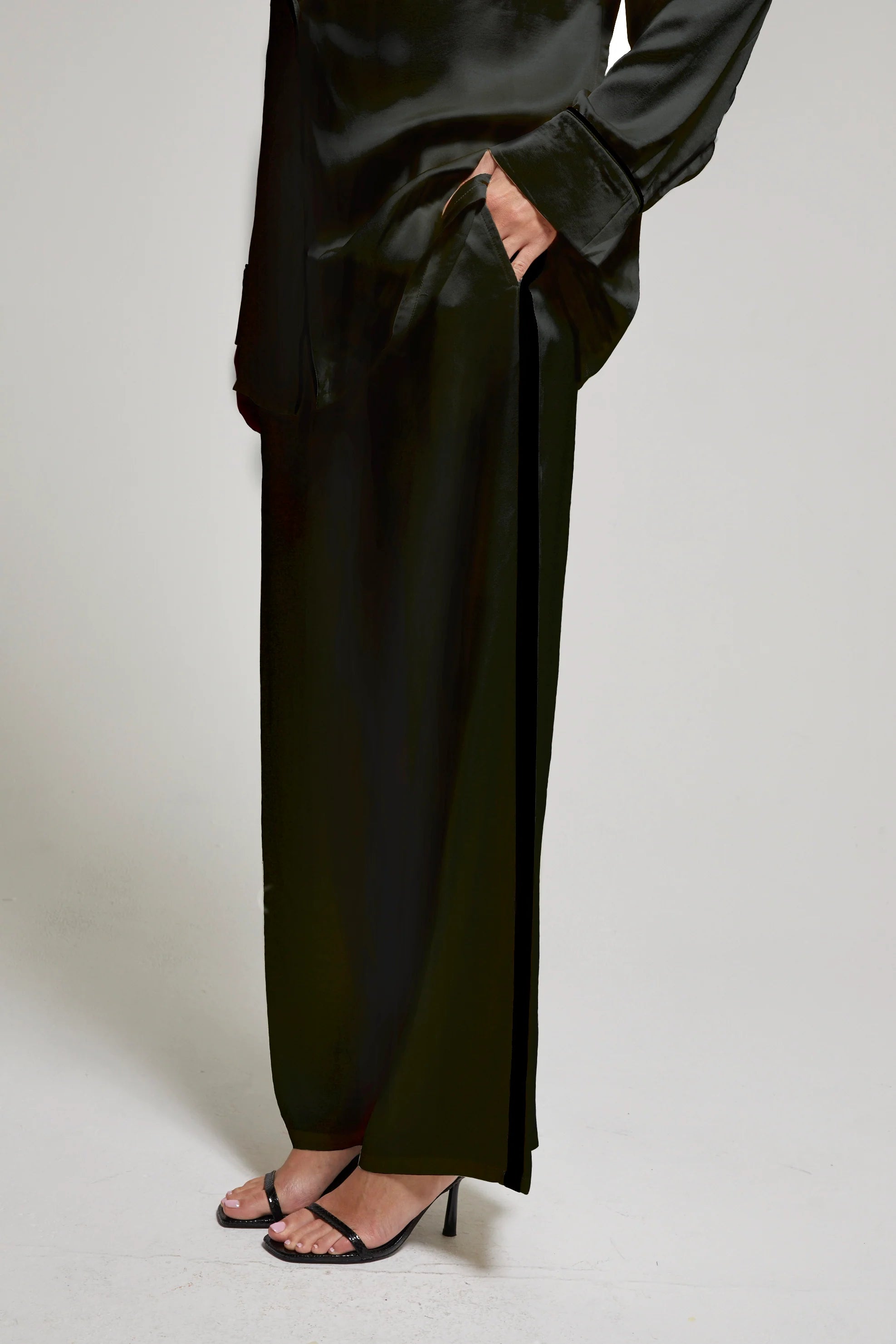 Tatum Tux Pants Noir ASHER THE LABEL