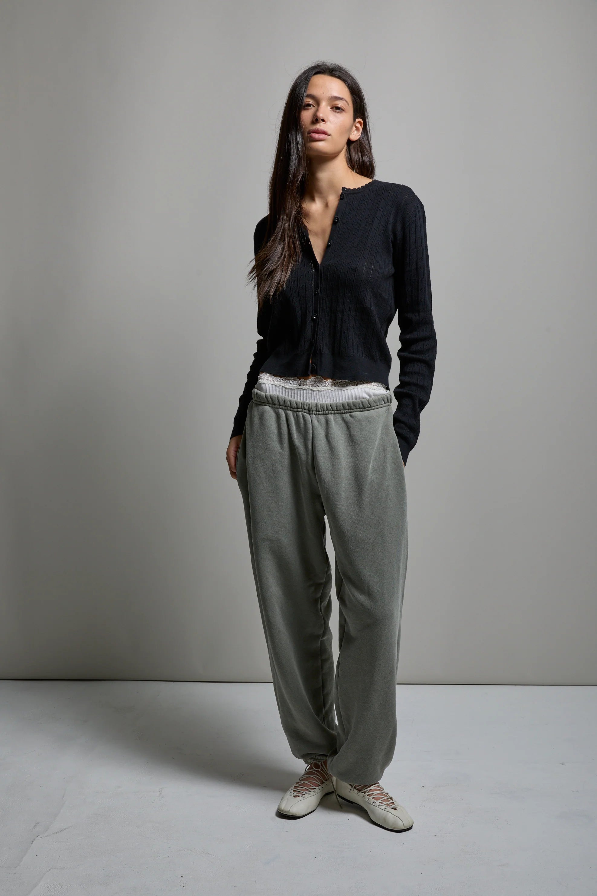 Pipa Cardigan True Black ASHER THE LABEL