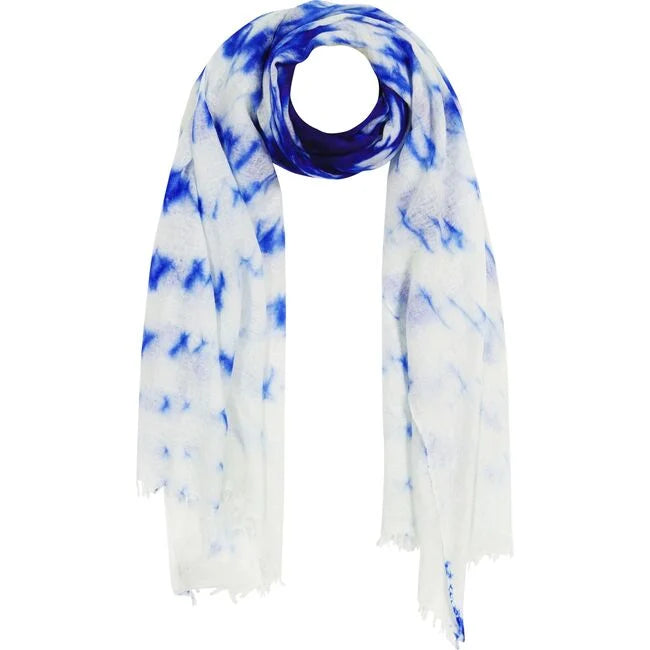 Cashmere Dip Dye Saline Pareo Indigo Blue MER ST. BARTH