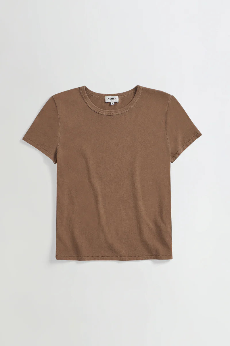 Noe Baby Tee Latte ASHER THE LABEL