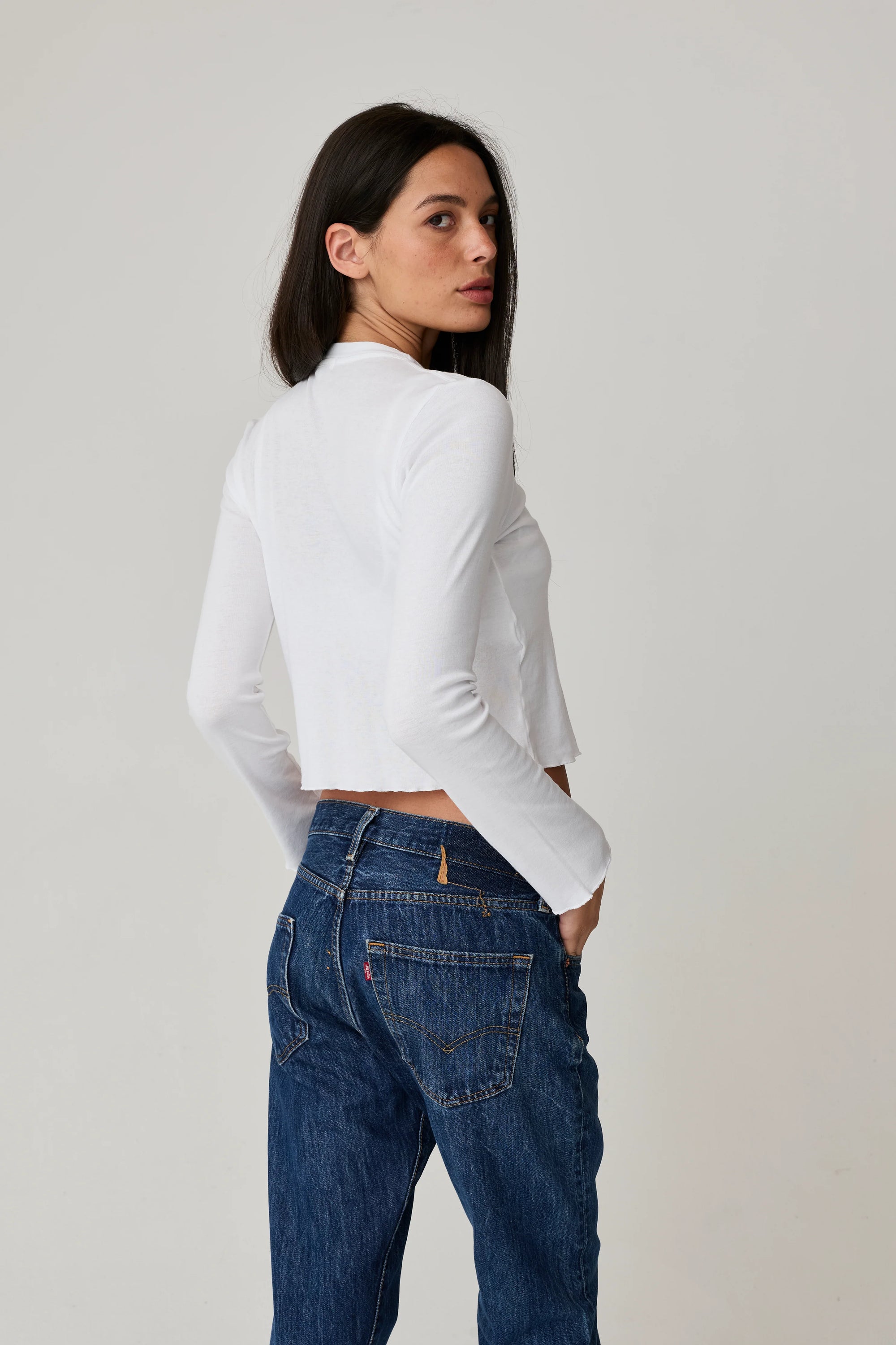 Chelsea Cardigan White ASHER THE LABEL