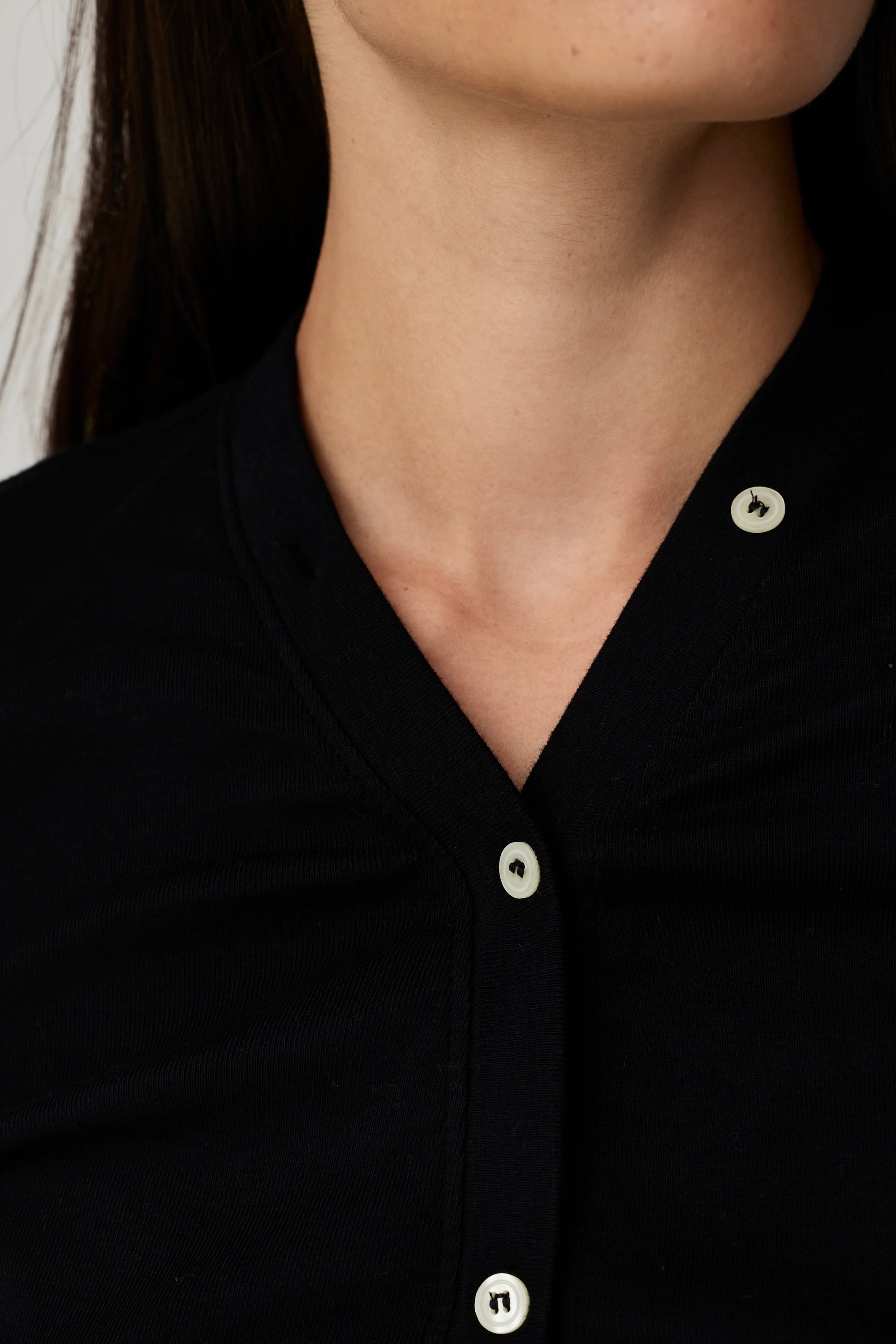 Chelsea Cardigan True Black ASHER THE LABEL