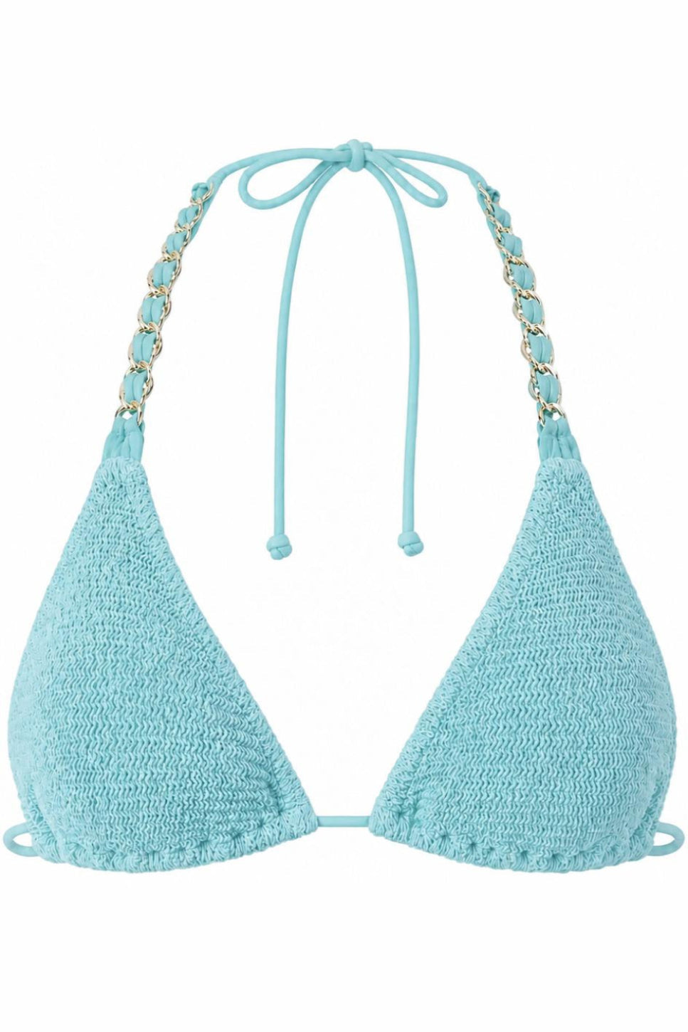 Sydney Gold Chain Bikini Island Blue LOVE&amp;BIKINIS