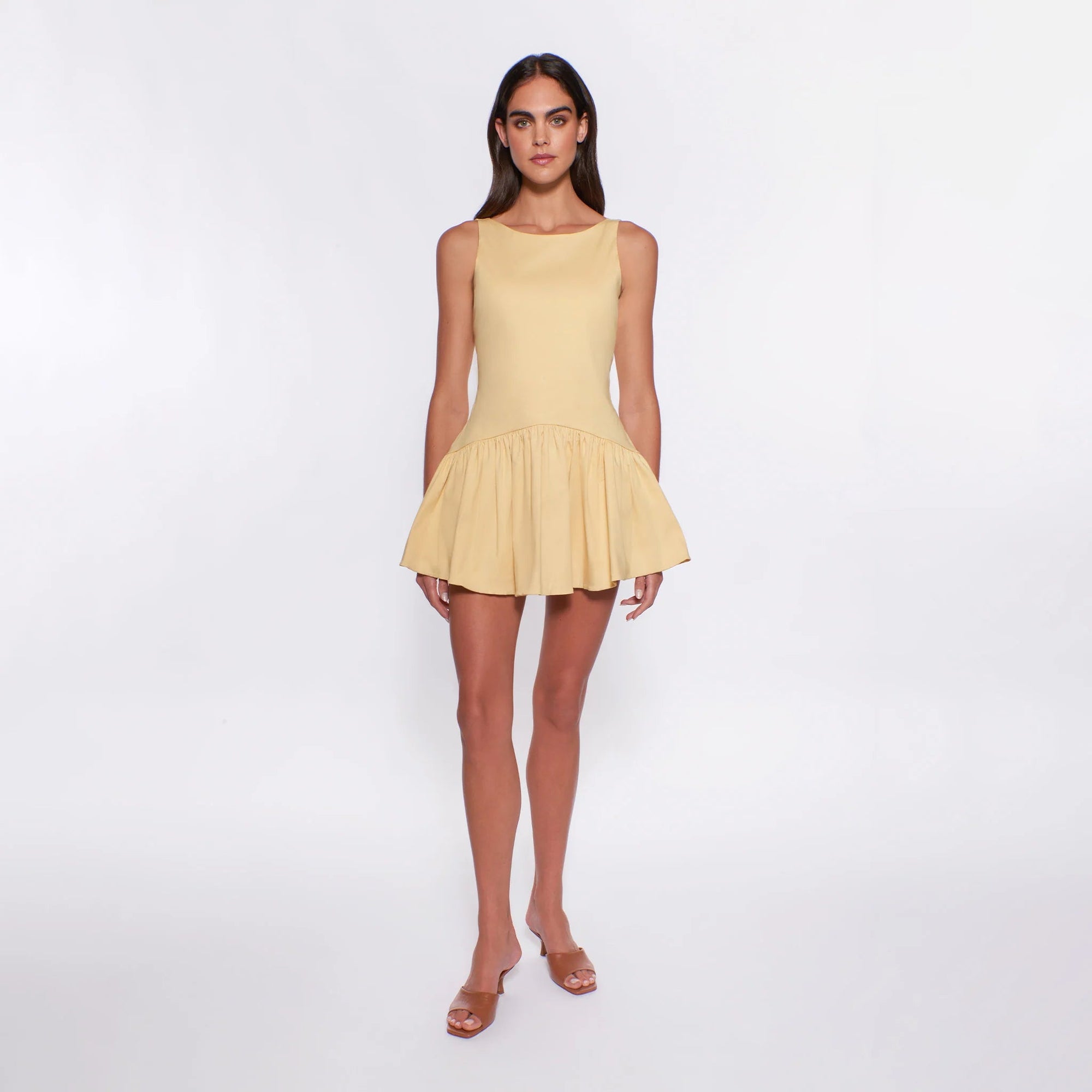 Addison Mini Dress Honeycomb - The Poolclub Monaco