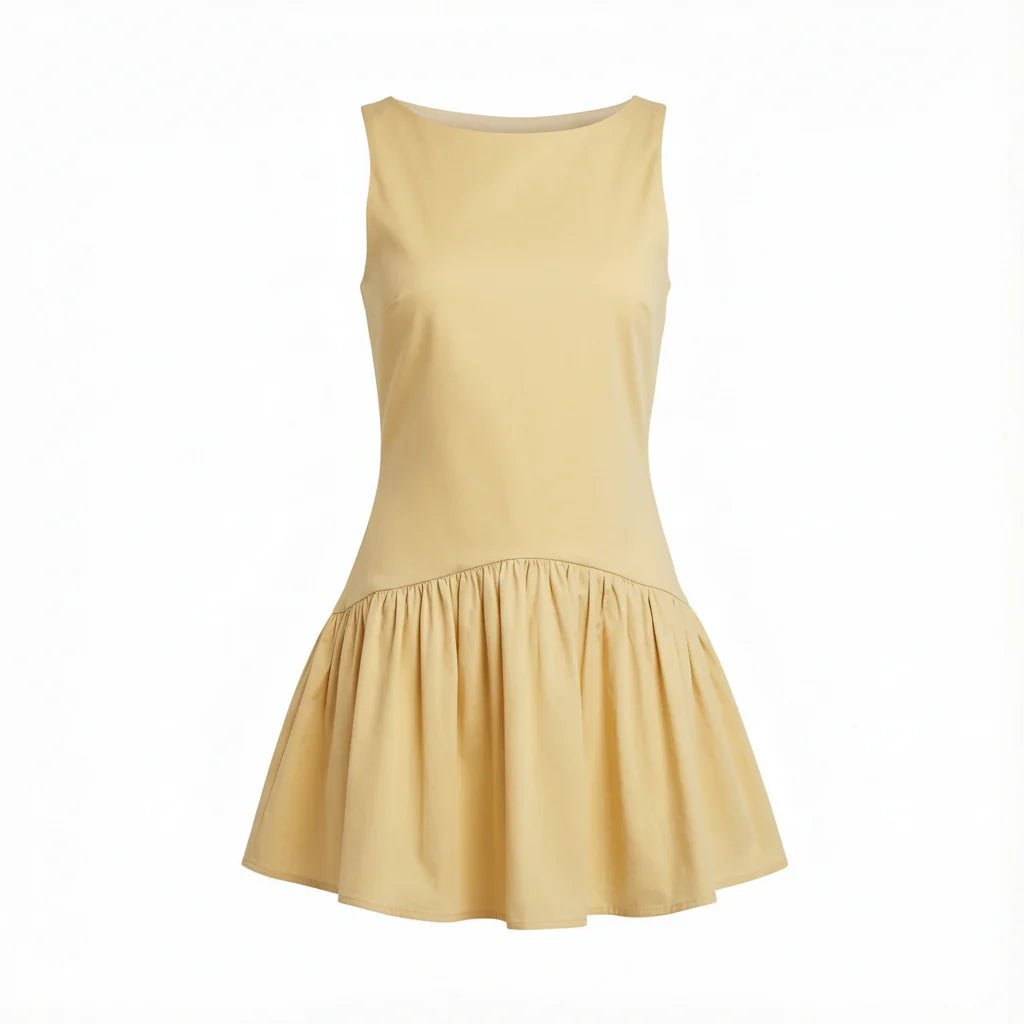 Addison Mini Dress Honeycomb - The Poolclub Monaco