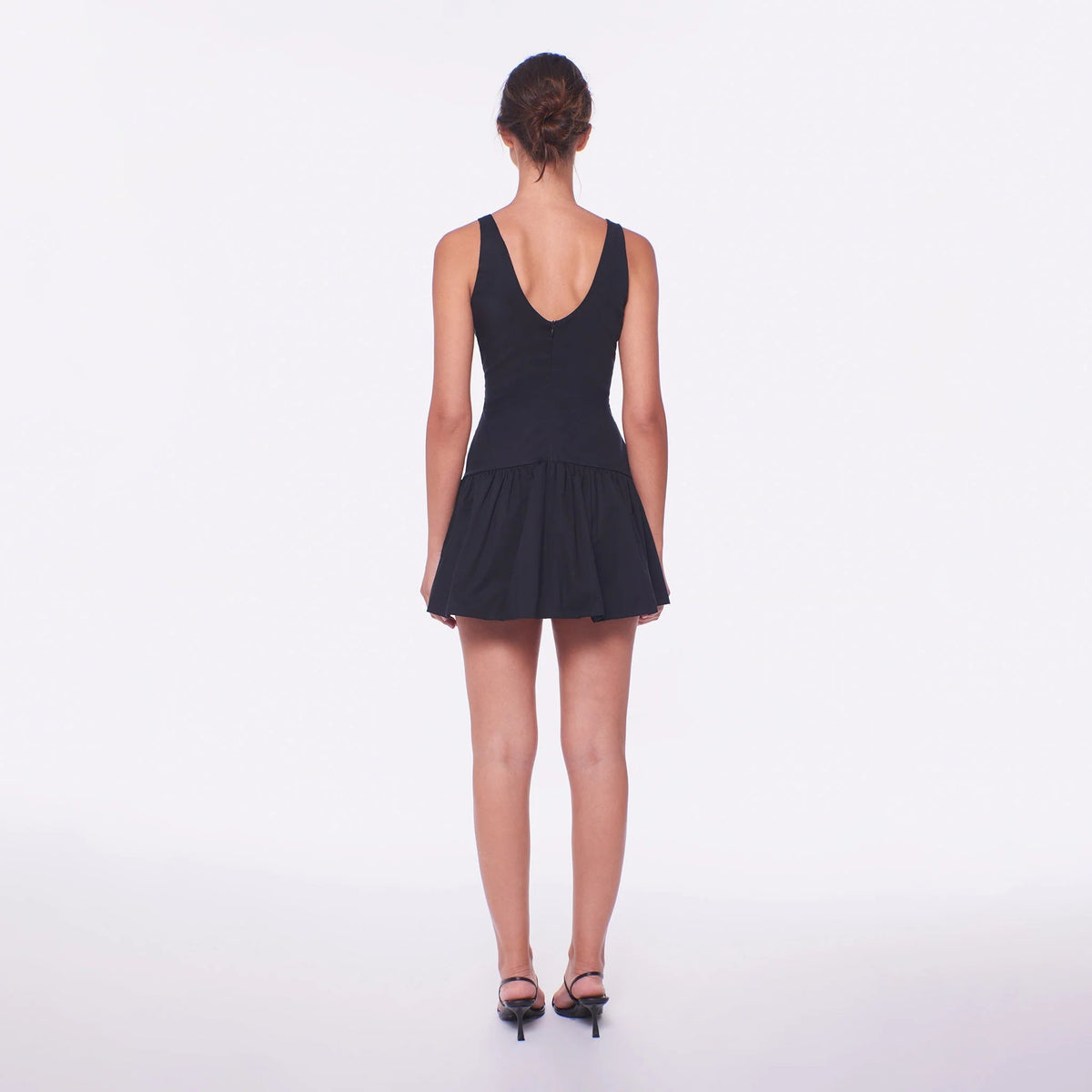 Addison Mini Dress Noir - The Poolclub Monaco