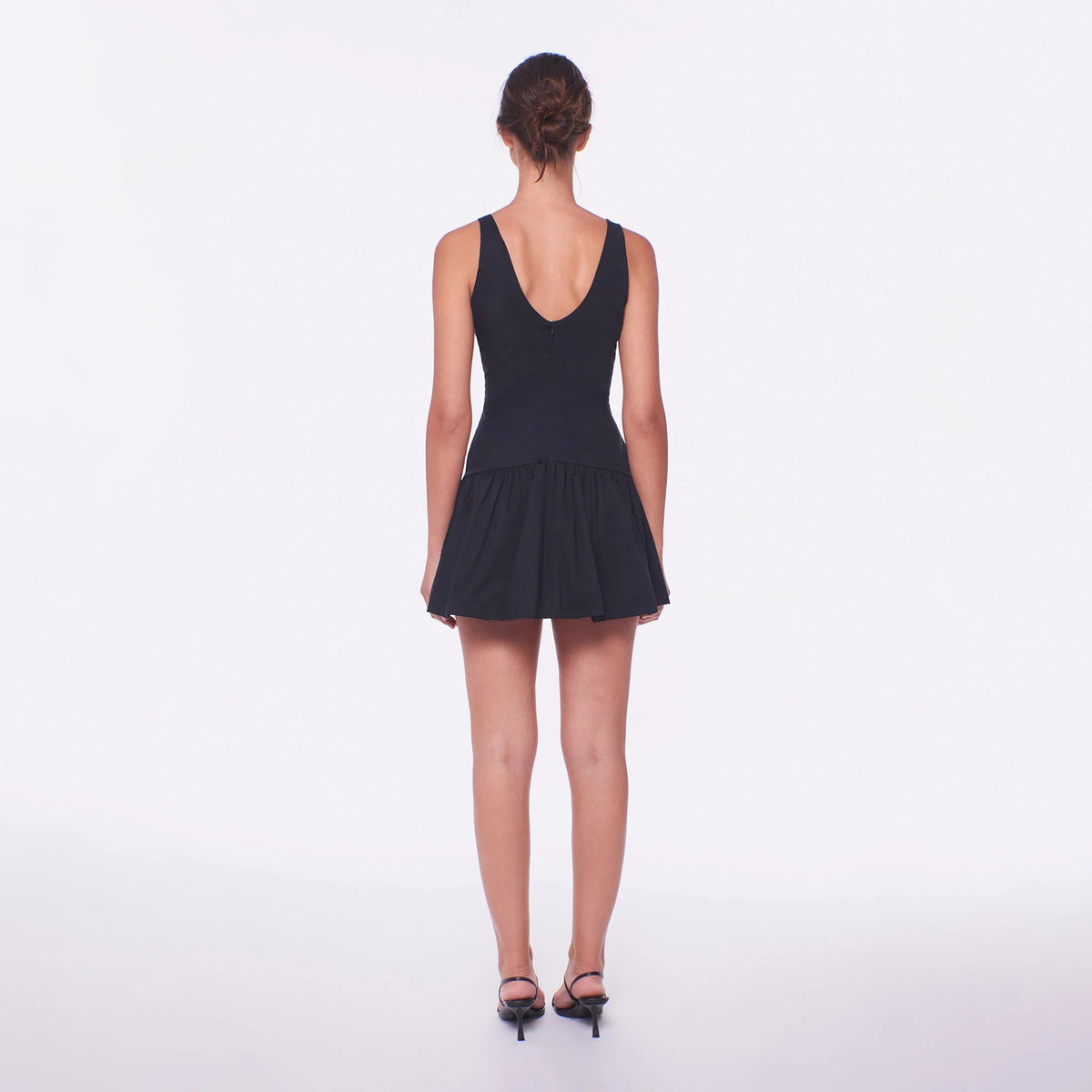 Addison Mini Dress Noir - The Poolclub Monaco