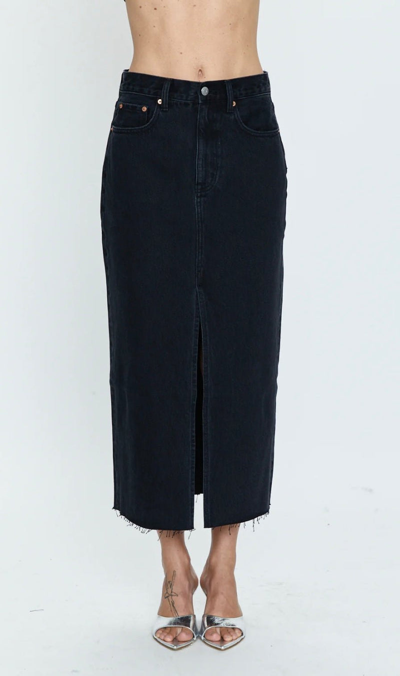 Alice Jeans Midi Skirt Underground PISTOLA - The Poolclub Monaco