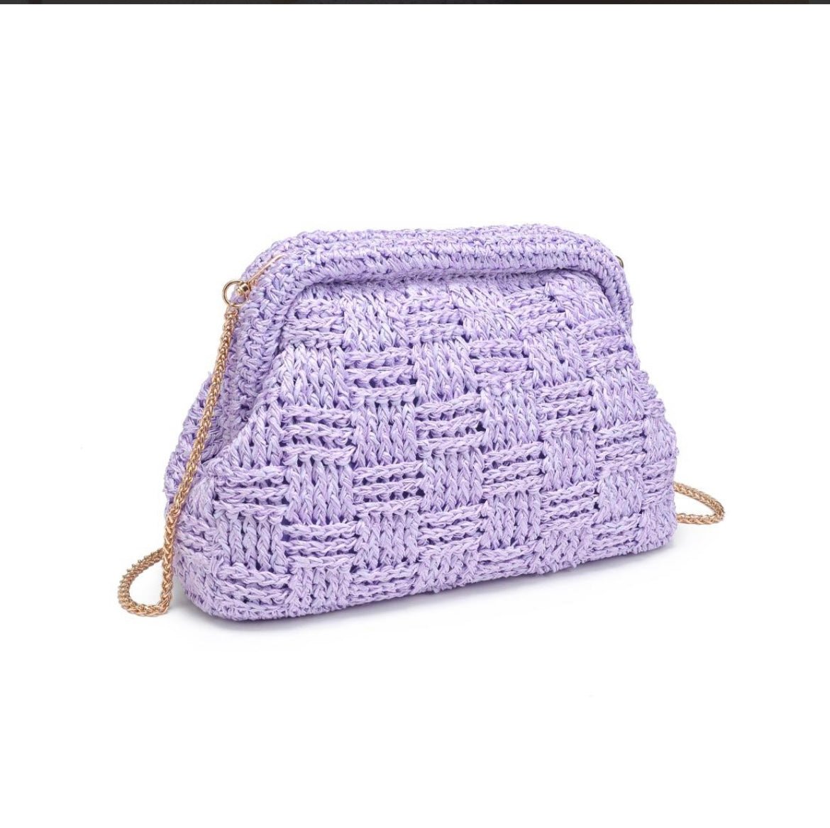 Annie Clutch Sweet Lavender - The Poolclub Monaco