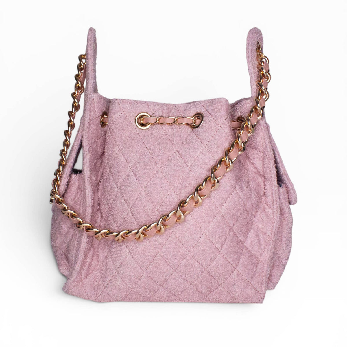 Bayshore Bucket Small Dusty Rose BEACH HAUS - The Poolclub Monaco