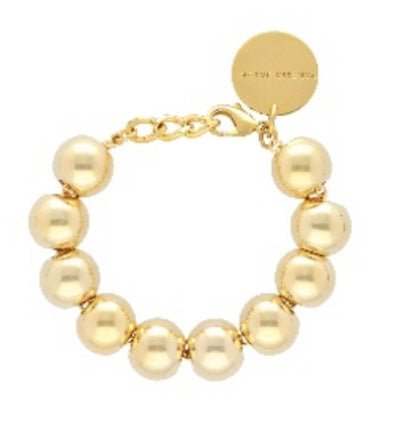 Beads Bracelet Gold VANESSA BARONI - The Poolclub Monaco