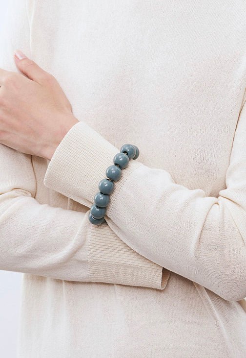 Beads Bracelet Mint VANESSA BARONI - The Poolclub Monaco