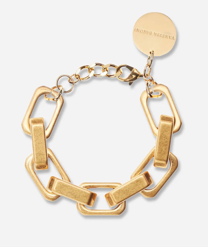 Big Tank Gold Bracelet VANESSA BARONI - The Poolclub Monaco