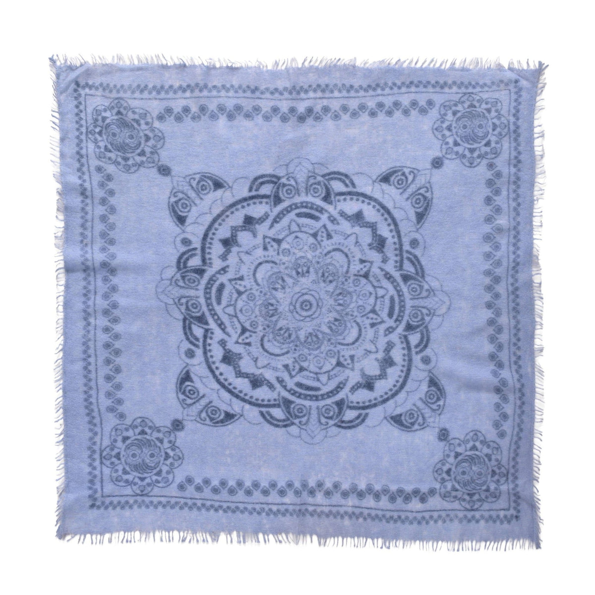 Cashmere Bandana Arctic Blue - The Poolclub Monaco