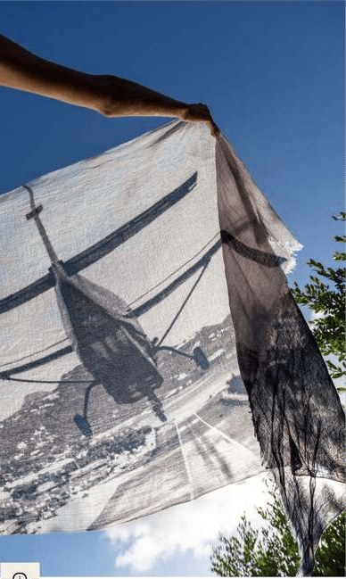 Cashmere "St Barth Landing" Saline Pareo MER ST. BARTH - The Poolclub Monaco