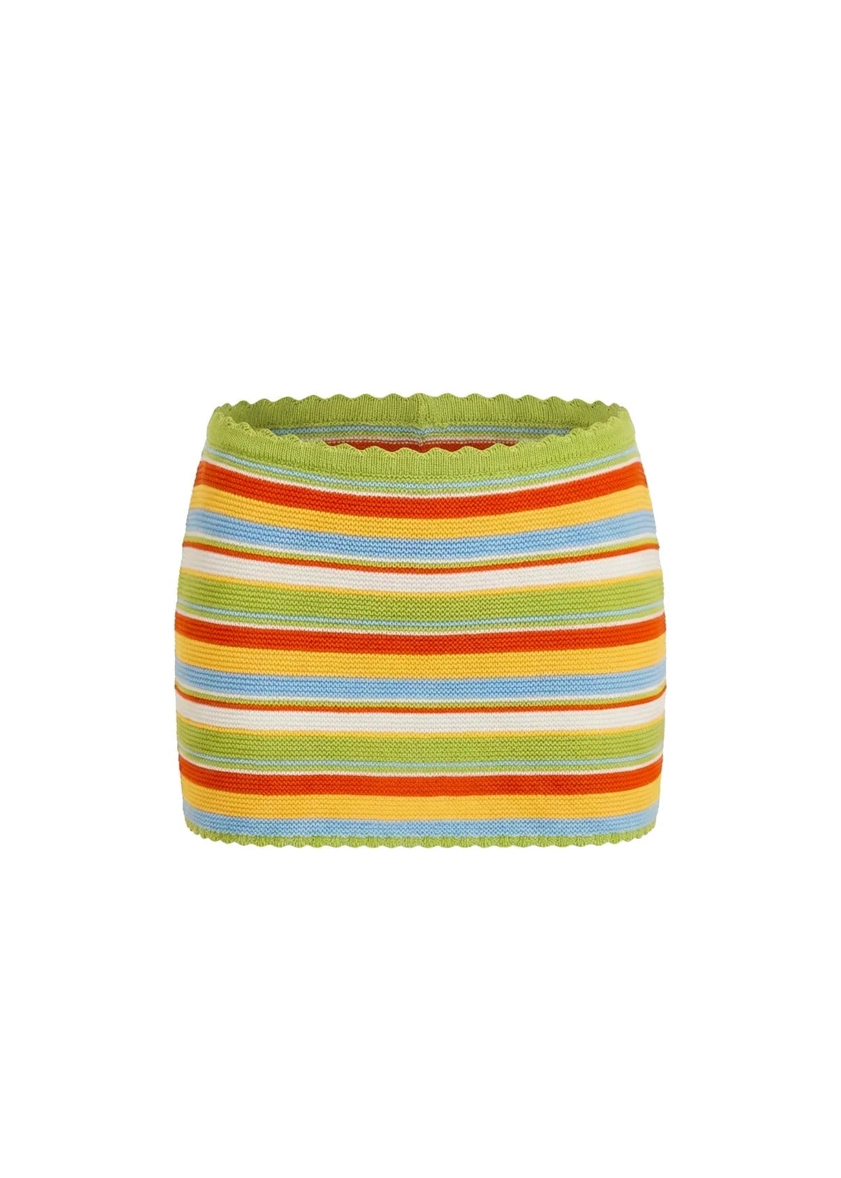 Celeste Skirt St. Barths Stripe SOLID&STRIPED - The Poolclub Monaco