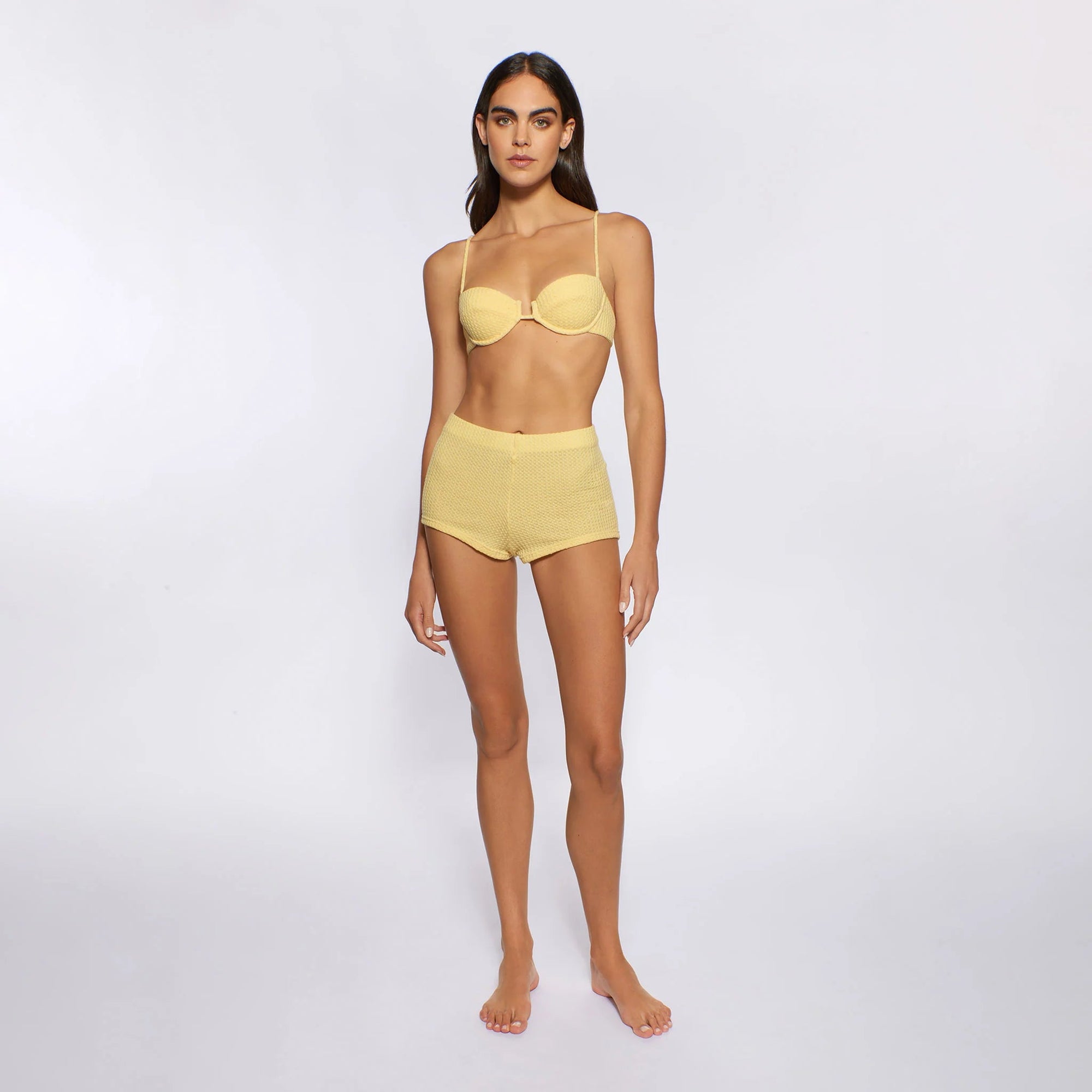 Ciara Mini Short Honeycomb Queen - The Poolclub Monaco