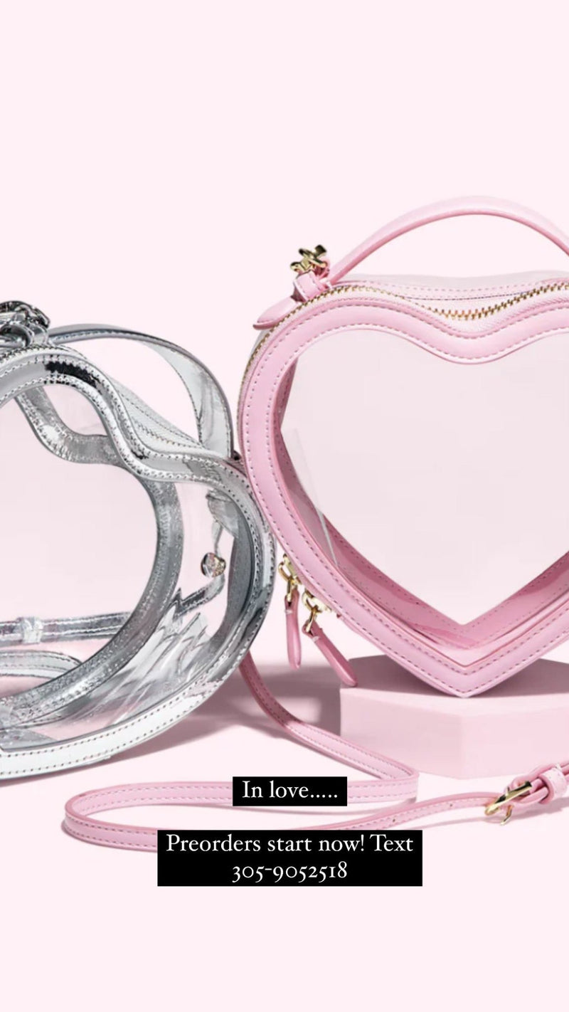 Clear Heart Crossbody STONEY CLOVER - The Poolclub Monaco