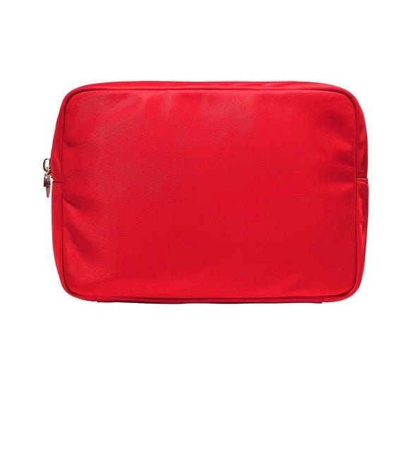 Double Zip Pouch - Tomato - Stoney Clover - The Poolclub Monaco