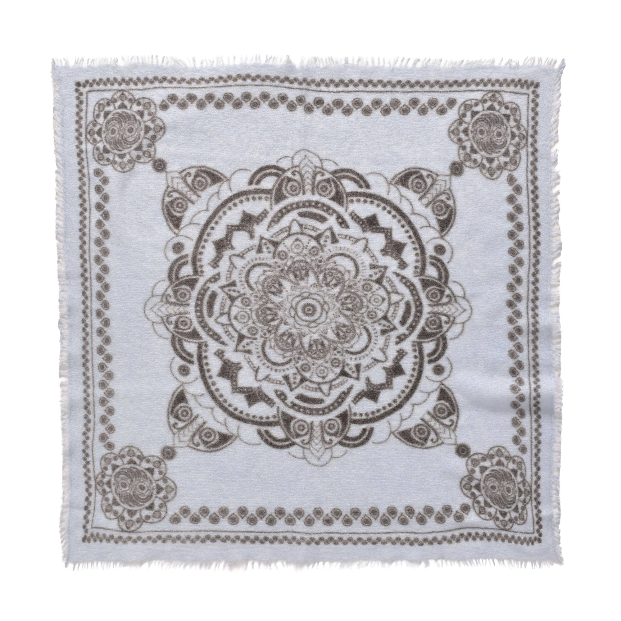 Cashmere Bandana Frosty Blue