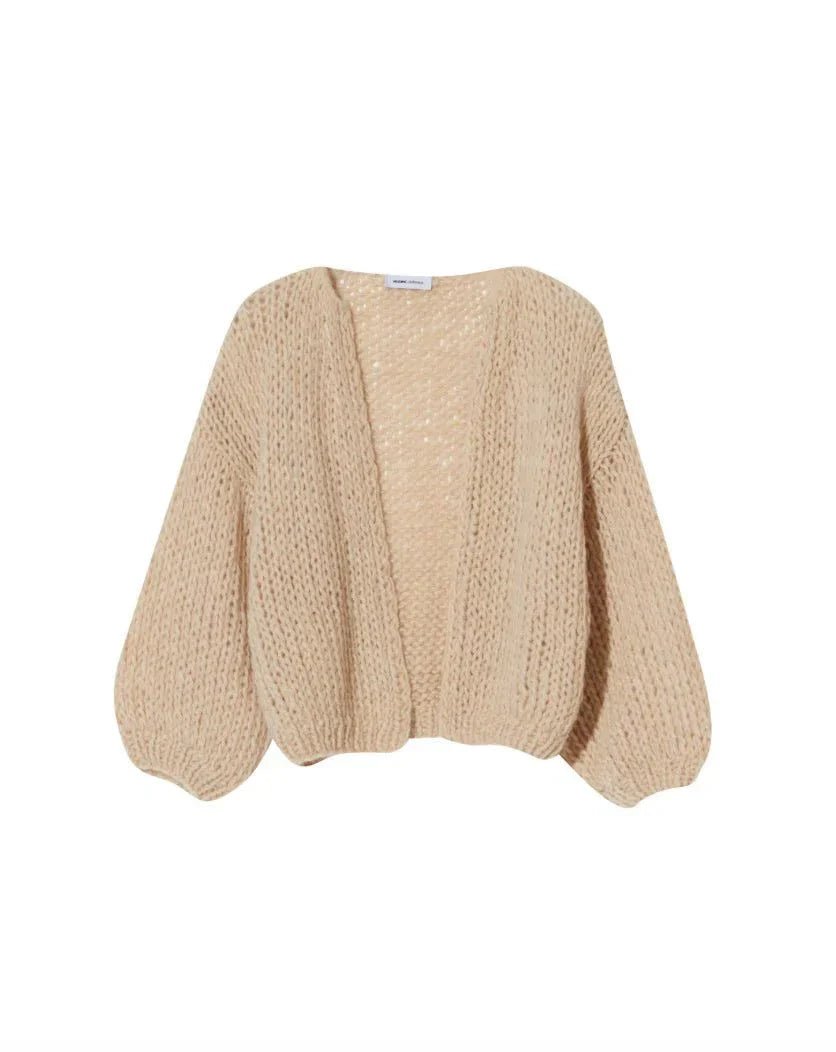 Fine Cashmere Cardi Beige MAIAMI BERLIN - The Poolclub Monaco