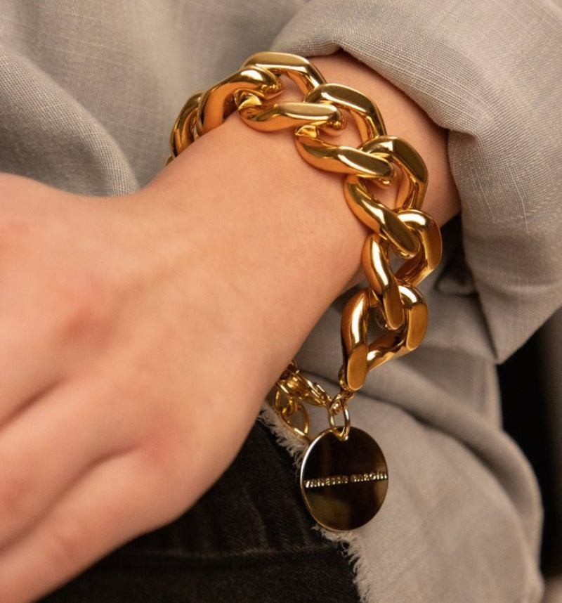 Great Bracelet Gold VANESSA BARONI - The Poolclub Monaco