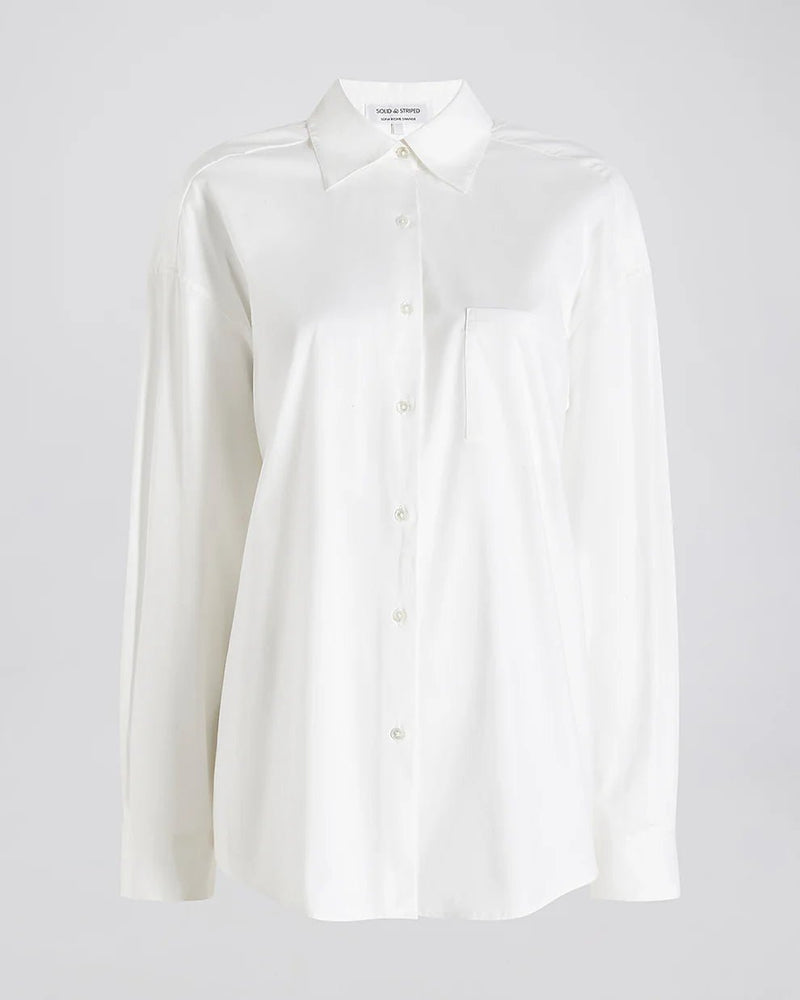 Jancy Button Down Shirt SOLID&STRIPED - The Poolclub Monaco