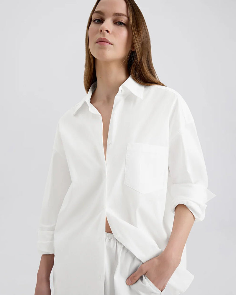 Jancy Button Down Shirt SOLID&STRIPED - The Poolclub Monaco