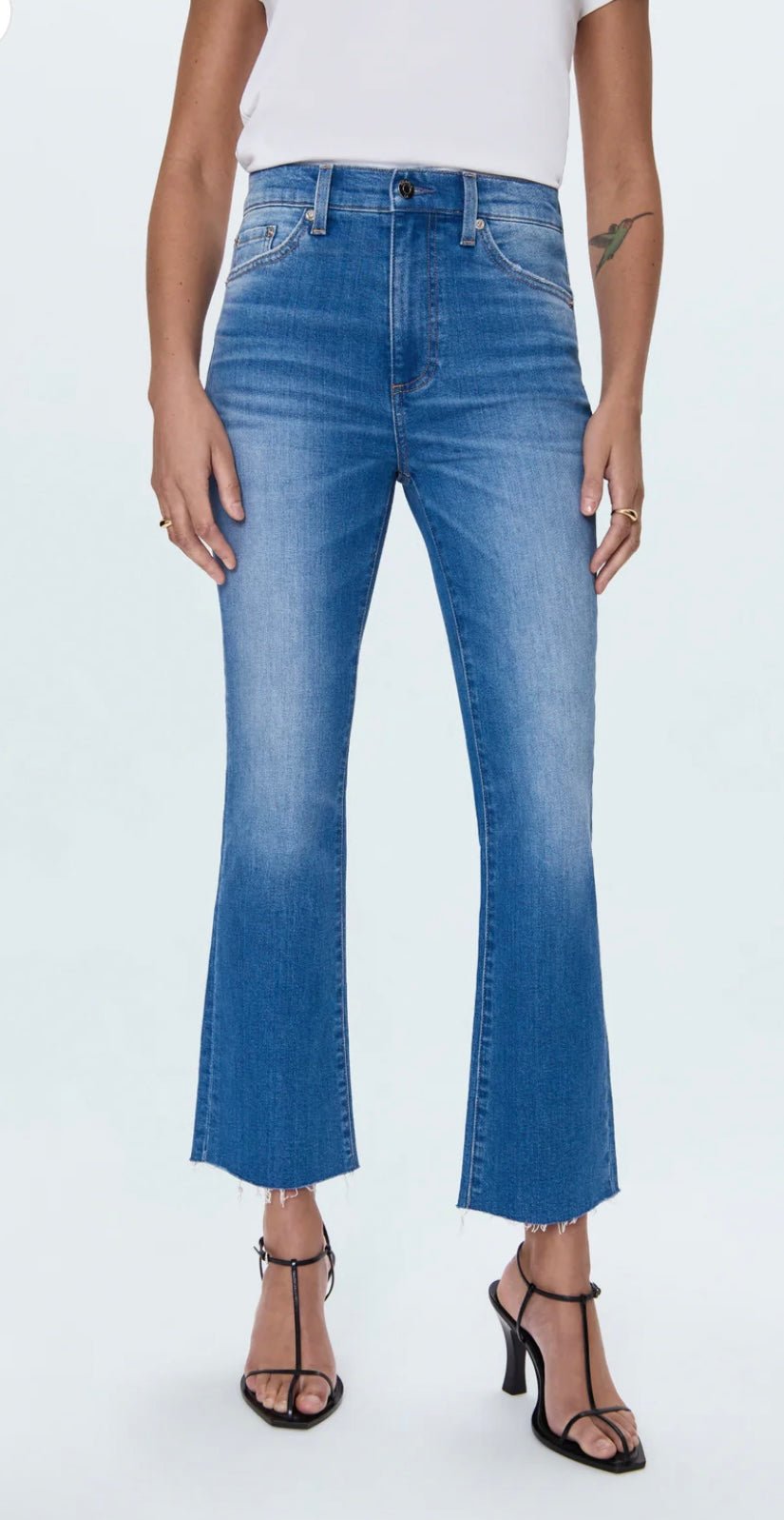 Lennon High Rise Vintage PISTOLA DENIM - The Poolclub Monaco