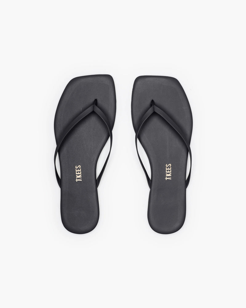 Lily Square Toe Black TKEES - The Poolclub Monaco