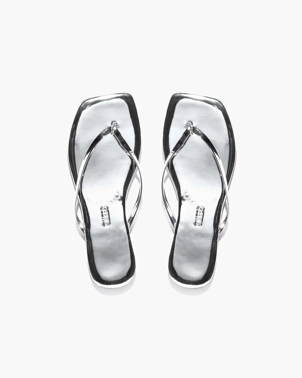 Lily Square Toe Chrome TKEES - The Poolclub Monaco