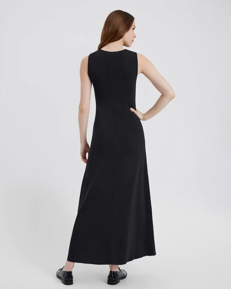 Lucerne Dress Noir SOLID&STRIPED - The Poolclub Monaco