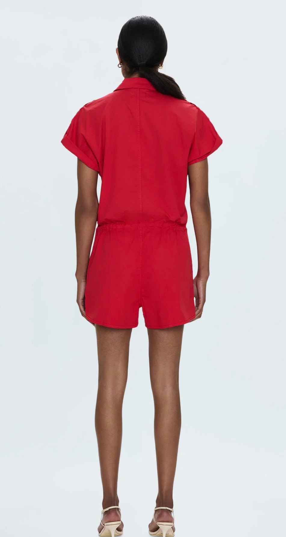 Meg Romper Red PISTOLA - The Poolclub Monaco