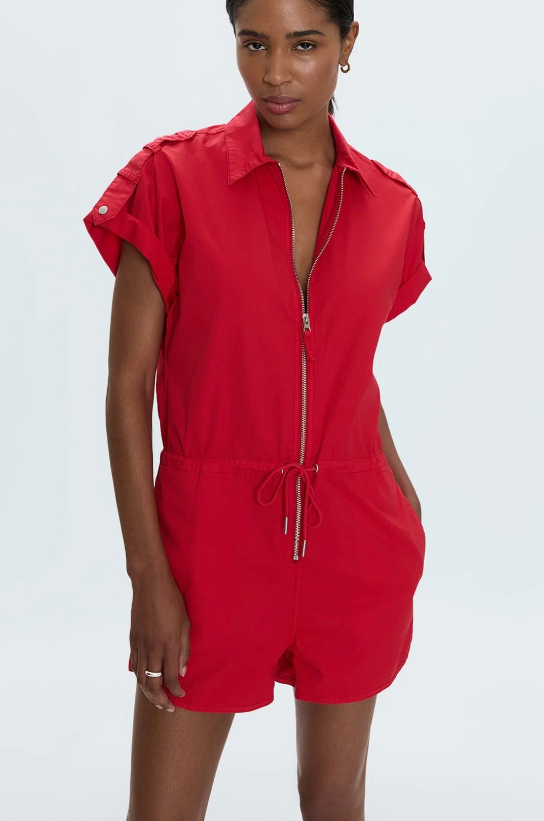 Meg Romper Red PISTOLA - The Poolclub Monaco